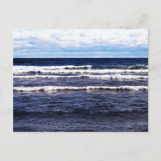 Lake Superior White Caps Postkarte (Vorderseite)