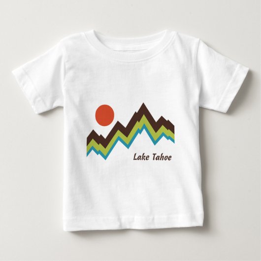 Lake Tahoe Baby T-shirt (Vorderseite)