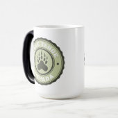 Lake Tahoe Bear Paw Nevada Verwandlungstasse (Vorderseite Links)