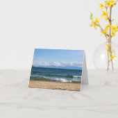 Lake Tahoe - Blanche im Inneren Grußkarte Karte (Gelbe Blume)