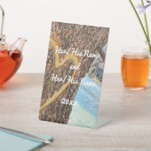 Lake Tahoe Blue Water Tree Herzliche Liebe Sockelschild (In SItu)