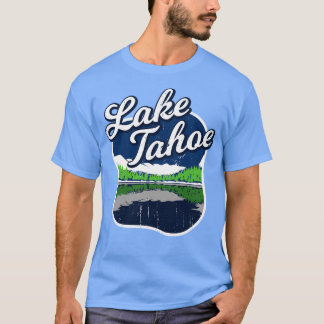 Lake Tahoe Bootfischerei Fischer Geschenk T-Shirt