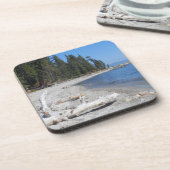 Lake Tahoe, CA Getränkeuntersetzer (Linke Seite)