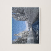 Lake Tahoe, CA mit vielen Snow Puzzle (Vertikal)