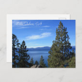 Lake Tahoe, CA Postcard Postkarte (Vorne/Hinten)