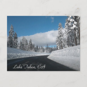 Lake Tahoe, CA Postcard Postkarte