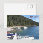 Lake Tahoe, CA Postkarte (Vorne/Hinten)