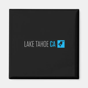 Lake Tahoe Ca Snowboard Box Typ Magnet