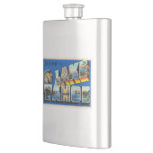 Lake Tahoe California CA Large Letter Postcard Flachmann (Links)