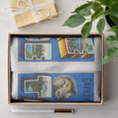 Lake Tahoe California CA Large Letter Postcard Seidenpapier (Geschenk)