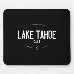 Lake Tahoe California Graphic Distressed Vintag S Mousepad