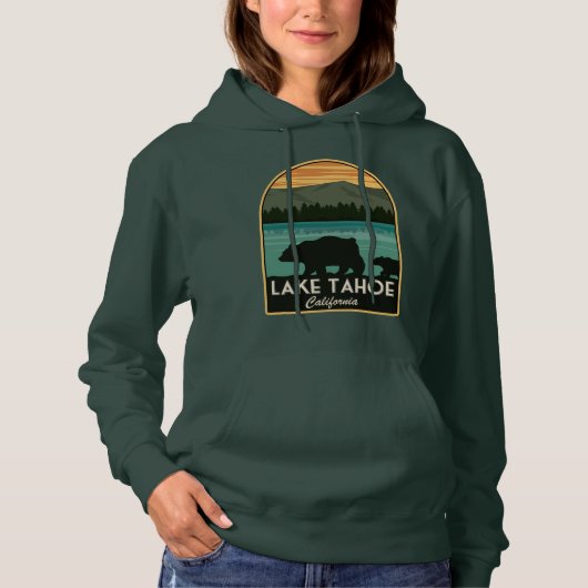 Lake Tahoe California Hoodie (Vorderseite)