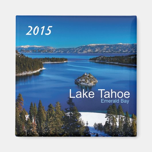 Lake Tahoe California Kühlschrankmagnet Veränderun (Vorne)