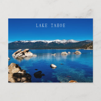 Lake Tahoe California Mountains Postkarte