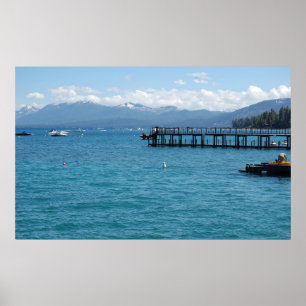 Lake Tahoe California Naturofotografy Poster