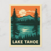 Lake Tahoe California Nevada Postkarte (Vorderseite)