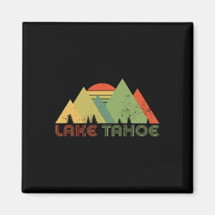 Lake Tahoe California Nevada Skifahren Ski C Magnet