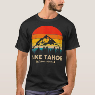 Lake Tahoe California Nevada Vintag Souvenir T-Shirt
