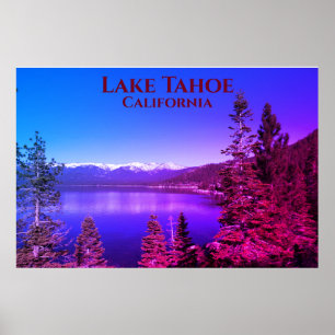 Lake Tahoe California Poster