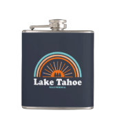Lake Tahoe California Rainbow Flachmann (Vorderseite)