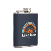 Lake Tahoe California Rainbow Flachmann (Rechts)