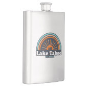 Lake Tahoe California Rainbow Flachmann (Rechts)