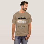 Lake Tahoe California Ski T-Shirt (Vorne ganz)