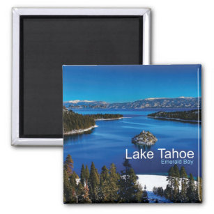 Lake Tahoe California Travel Foto Kühlschrankmagne Magnet
