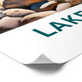 Lake Tahoe California Travel Print Poster (Ecke)