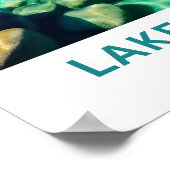 Lake Tahoe California Travel Print Poster (Ecke)