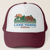 Lake Tahoe California Truckerkappe (Vorderseite)