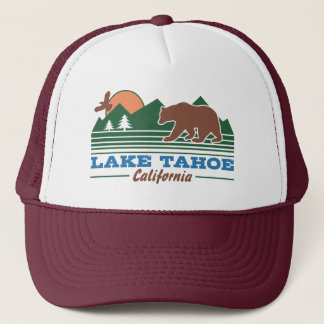 Lake Tahoe California Truckerkappe