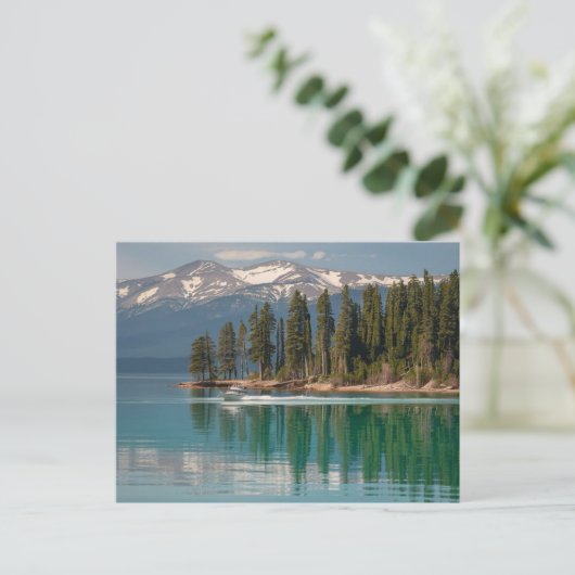 Lake Tahoe California und Nevada Postkarte (Stehend Vorderseite)