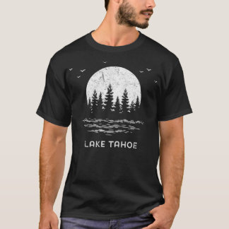 Lake Tahoe CaliforniaNevada Berg Resort Mond T T-Shirt