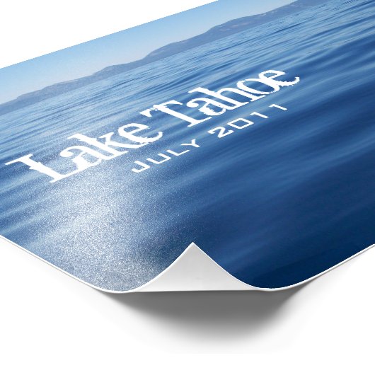 Lake Tahoe CD Insert Foto (Ecke)
