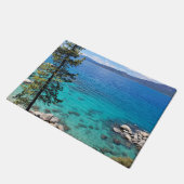 Lake Tahoe Clear Waters Fußmatte (Schrägansicht)