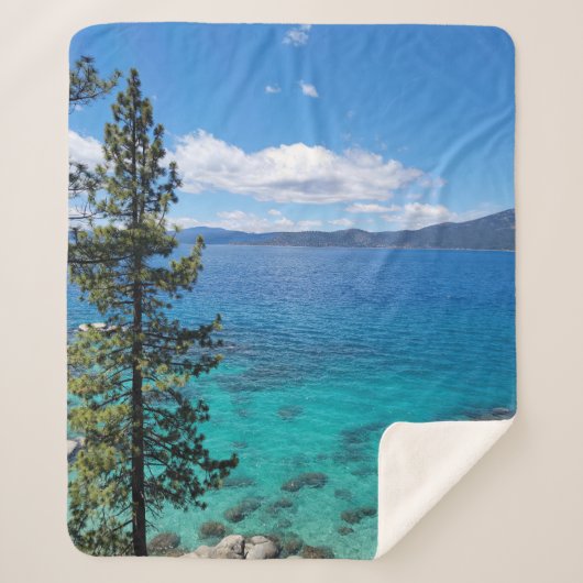 Lake Tahoe Clear Waters Sherpadecke (Vorderseite)