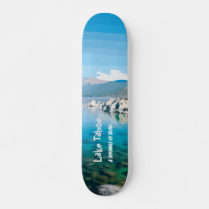 Lake Tahoe Ein Sprinkle des Glücks California Skateboard
