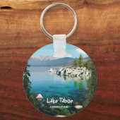 Lake Tahoe Ein Sprinkle des Glücks Kalifornien Schlüsselanhänger (Vorderseite)