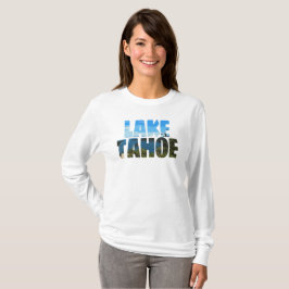 Lake Tahoe Emerald Bay California Hintergrund T-Shirt