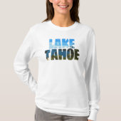 Lake Tahoe Emerald Bay California Hintergrund T-Shirt (Vorderseite)