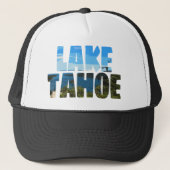 Lake Tahoe Emerald Bay California Hintergrund Truckerkappe (Vorderseite)