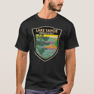 Lake Tahoe Emerald Bay Kalifornien Vintage T-Shirt
