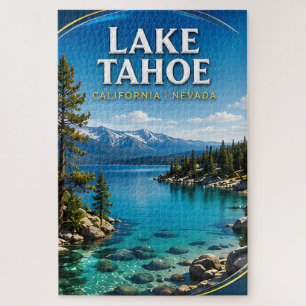 Lake Tahoe Emerald Bay Landschaft Puzzle