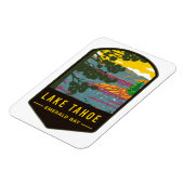 Lake Tahoe Emerald Bay Magnet (Linke Seite)