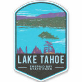 Lake Tahoe Emerald Bay Staat Park Aufkleber (Vorderseite)