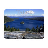 Lake Tahoe - Emerald Bay Staat Park Flexible Magnet (Horizontal)