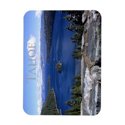 Lake Tahoe - Emerald Bay Staat Park Flexible Magnet (Vertikal)
