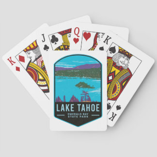Lake Tahoe Emerald Bay Staat Park Spielkarten