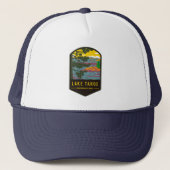 Lake Tahoe Emerald Bay Truckerkappe (Vorderseite)
